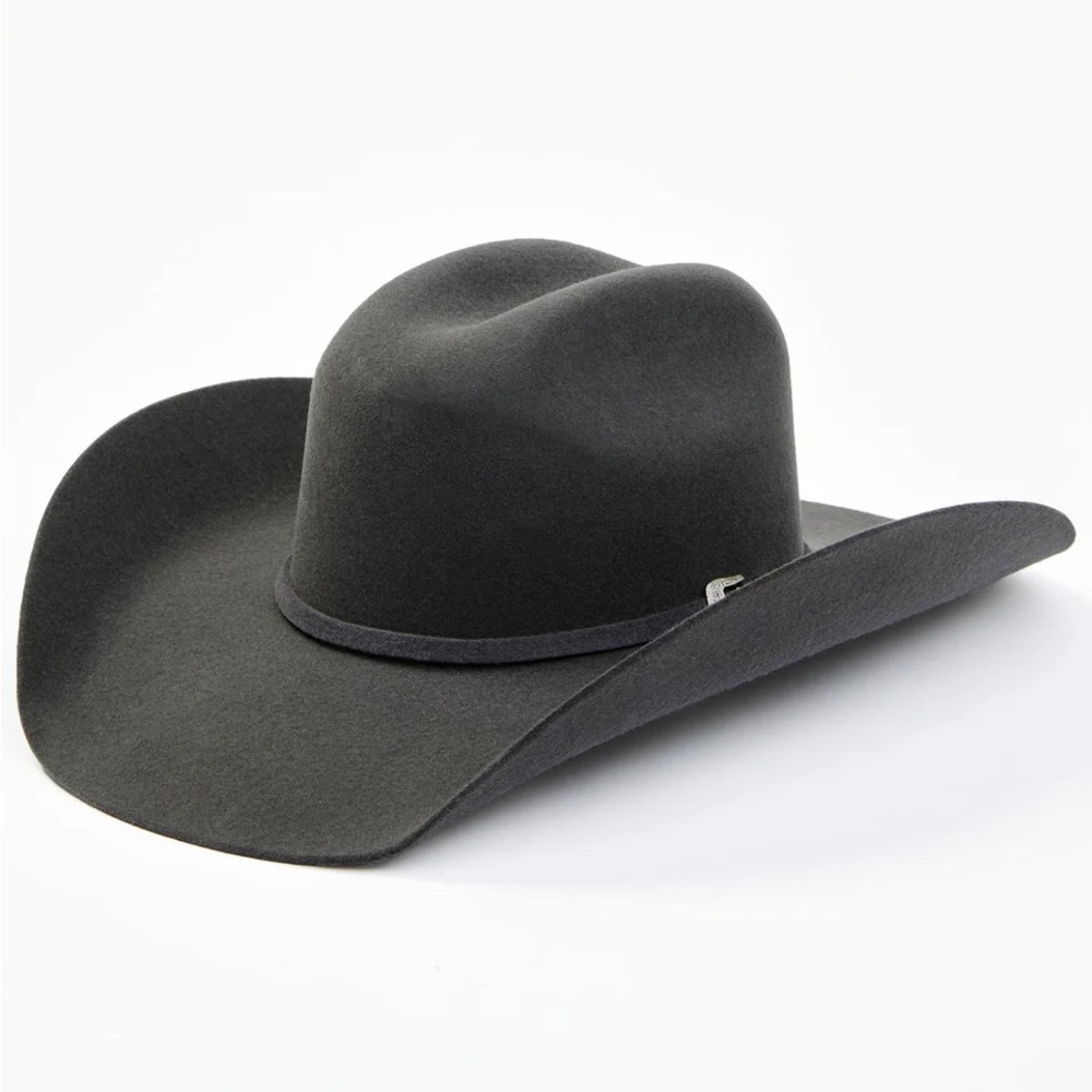 CODY JAMES PREMIUM WOOL Gray Felt Unisex Cowboy Hat